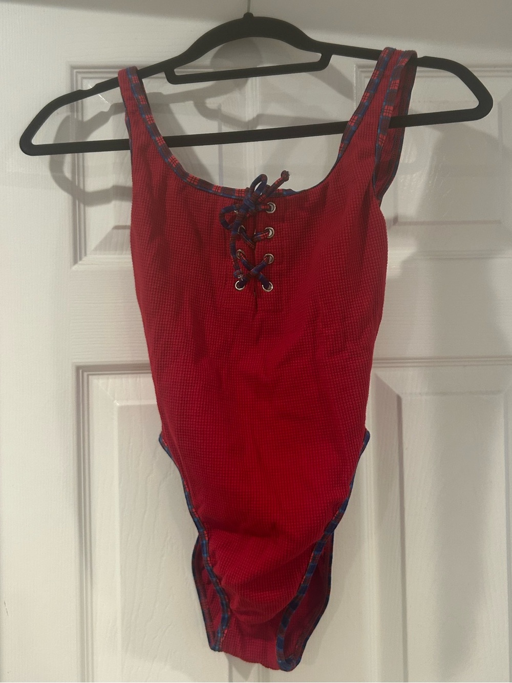 Red Vintage One-Piece Swimsuit NWT